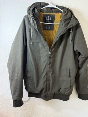 Volcom Men's Hernan 10k Heavyweight Hooded Jacket